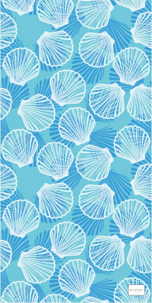 Eco Friendly Beach Towel South Africa – Sea Shells | Sand-Free & Quick Dry