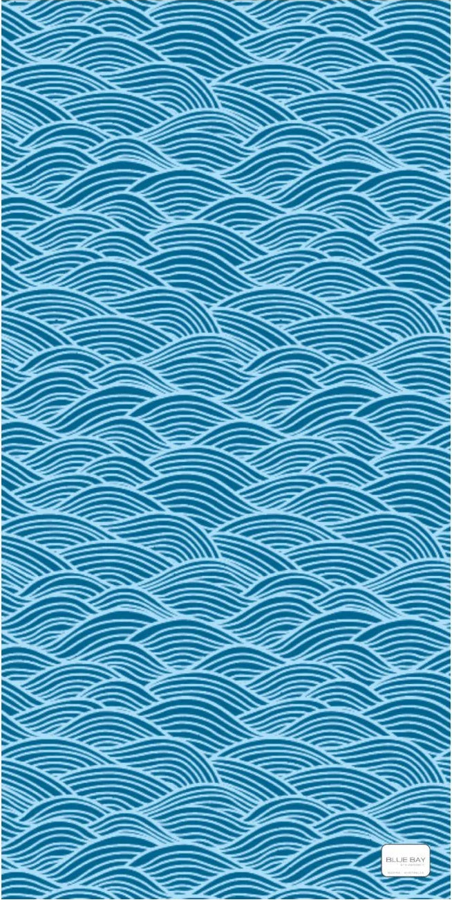 Eco Friendly Beach Towel South Africa – Waves | Sand-Free & Quick Dry